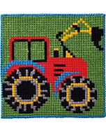 Permin kids borduurpakket tractor 9414 voorbedrukt