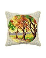 Orchidea borduurkussenpakket herfst seizoen 99046 voorbedrukt