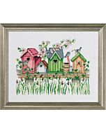 Borduurpakket schapen van Permin  90-7433