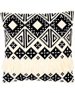 Vervaco kruissteek borduurkussen etnische zwart ecru borduren pn-0151149