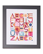 Borduurpakket Modern Grafisch Alfabet van Anchor ACS50