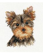 Borduurpakket Yorkshire Terrier van Alisa