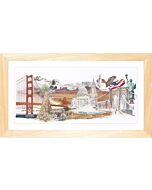 Borduurpakket Amerika van thea gouverneur 544  