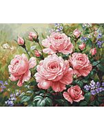 Luca-s borduurpakket Rozen tuin B717 telpatroon