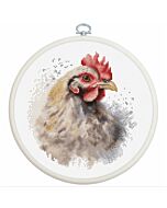 Luca-s borduurpakket Kip BC216 telpatroon incl. borduurring