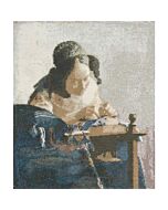 DMC borduurpakket Het Louvre x Mona lisa om te borduren.