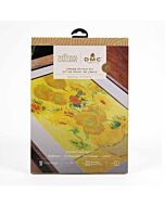 DMC borduurpakket Sunflowers – Vincent van Gogh telpatroon