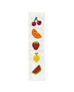 Crafty Kit borduurpakket boekenlegger zomer fruit BM-004 telpatroon