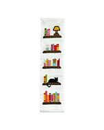 Crafty Kit borduurpakket boekenlegger boekenplanken BM-012 telpatroon