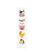 Crafty Kit borduurpakket boekenlegger boerderij dieren BM-017 telpatroon