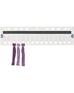 3 Garenorganiseerkaarten van DMC, 15 kleuren per kaart.