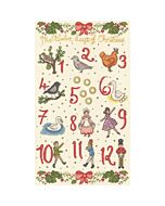 Bothy Threads borduurpakket 12 dagen voor kerst XLU02 telpatroon.   

Borduurpakket Love Lucy Illustrations - Five Gold Rings