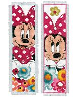 Borduurpakket 2 boekenleggers Minnie dagdroomt Disney Vervaco pn-0168651