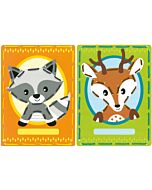 Borduurpakket 2 Borduurkaarten Wasbeer en hert van Vervaco pn-0168738