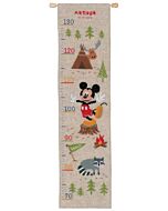 Borduurpakket groeimeter A woodsy adventure van de Mickey Mouse Vervaco pn-0167666