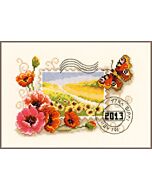 Borduurpakket Groeten uit het zuiden van Vervaco pn-0144085