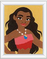 Borduurpakket halve kruissteek Vaiana: Moana voor kinderen Vervaco pn-0168795