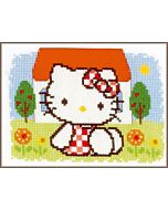 Borduurpakket Hello Kitty zomer van Vervaco pn-0148646. 