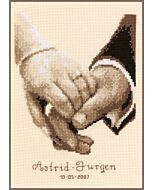 Borduurpakket huwelijksgeluk  van vervaco