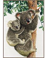Borduurpakket koala met baby van Vervaco pn-0158414