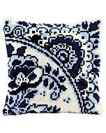Pako borduurpakket kruissteekkussen Delfts Blauw 003.137