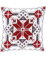 Borduurpakket kussen ijskristal II