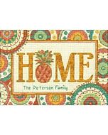 Borduurpakket Pineapple Home om te borduren van Dimensions om te borduren met telpatroon 70-65179