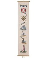 Borduurpakket Schellekoord - zee van Permin 35-6120