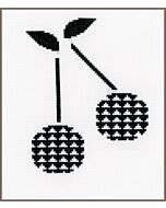 Borduurpakket kruissteek telwerk Kersen Vervaco PN-0156113 