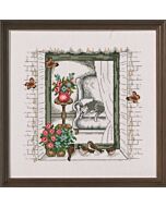 Borduurpakket zomerraam van Permin 92-9176