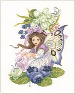 Borduurpakket Maria van Scharrenburg bosbesmeisje van lanarte aida pn-0146993