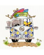 Bothy Threads borduurpakket Pack Your Trunk XEL3 borduren