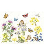 Bothy Threads borduurpakket wilde bloementuin XHD100 borduren