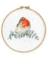 Bothy Threads roodborstje op eucalyptus tas om te borduren xhd121