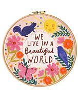 Bothy Threads vrij borduurpakket Beautiful World ELFW02 voorbedrukt