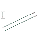 Knit Pro Zing breinaald met knop 3.0mm, 40cm lang