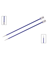 Knit Pro Zing breinaald met knop 4.5mm, 40cm lang