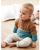 Breipakket Lana Grossa babytrui van Cool Wool
