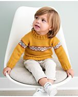 Breipakket Lana Grossa babytrui van Cool Wool m.77