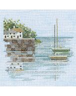 Bothy Threads borduurpakket quayside MIN4 telpatroon