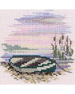 Bothy Threads borduurpakket rowing boat MIN10 telpatroon