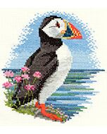 Bothy Threads borduurpakket birds - puffin PN3 telpatroon