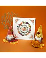 Bothy Threads vrijborduurpakket blessed and thankful ECA3 voorbedrukt