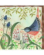 Bothy Threads vrijborduurpakket Nuthatch ELH5 voorbedrukt