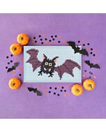 Bothy Threads kids borduurpakket spooky - vleermuis SKIP5 telpatroon