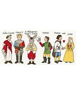 Bothy Threads borduurpakket World stage XAG3 telpatroon