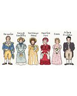 Bothy Threads borduurpakket enjoy reading XAG4 telpatroon