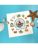 Bothy Threads borduurpakket beside the seaside XAL14 telpatroon