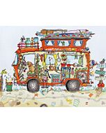 Bothy Threads borduurpakket 'camperbusje' XCT16 telpatroon