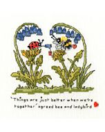 Bothy Threads borduurpakket better together XETE4 telpatroon